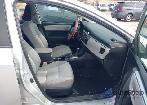 2015 Toyota Corolla Le z USA, uszkodzony, nr VIN 2T1BURHE3FC411764